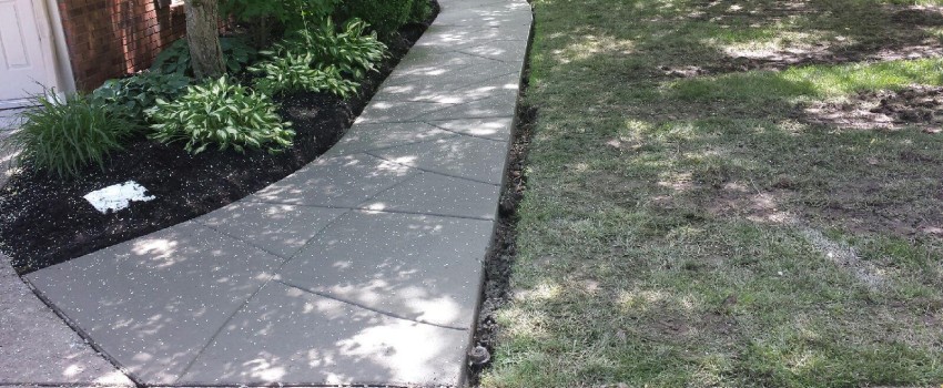 Custom Walkways and Approaches Concrete Construction